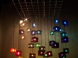 Glass, Wire, Metal, Light