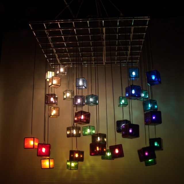 Glass, Wire, Metal, Light